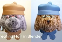 Patata – 在Blender中创建头发的视频教程-红杏下载