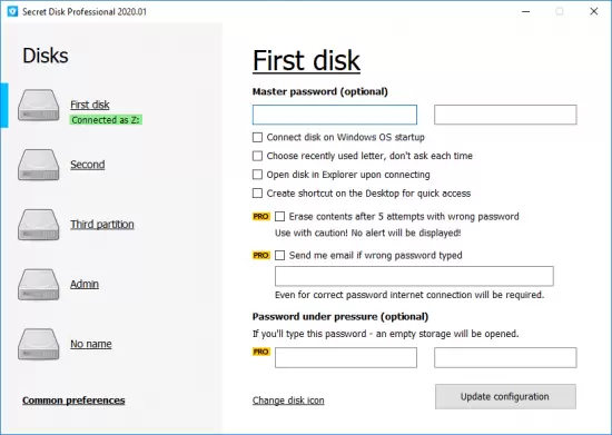 Secret Disk Professional 磁盘加密软件破解版 2023.03下载插图