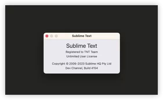 [MAC]Sublime Text 4 Dev for Mac(前端源源代码编辑神器) v4.0(4154) 中文注册版下载插图1