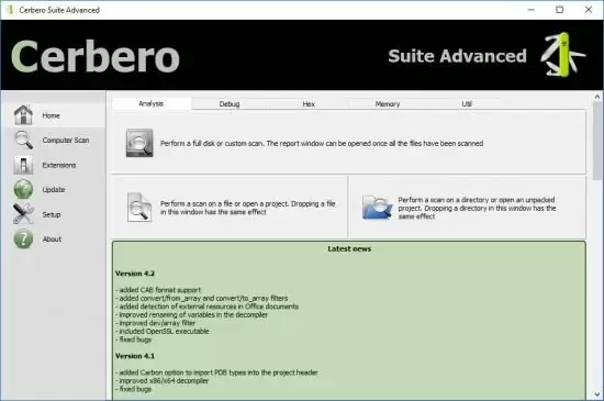 [WIN]Cerbero Suite Advanced (恶意软件分析工具) 6.5.1 特别版插图