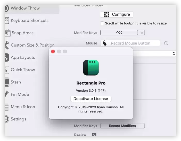 [MAC]Rectangle Pro for Mac(窗口布局增强工具) 3.0.6激活版下载插图1