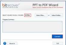 [WIN]BitRecover PST to PDF Wizard (OST转PDF转换工具)-红杏下载