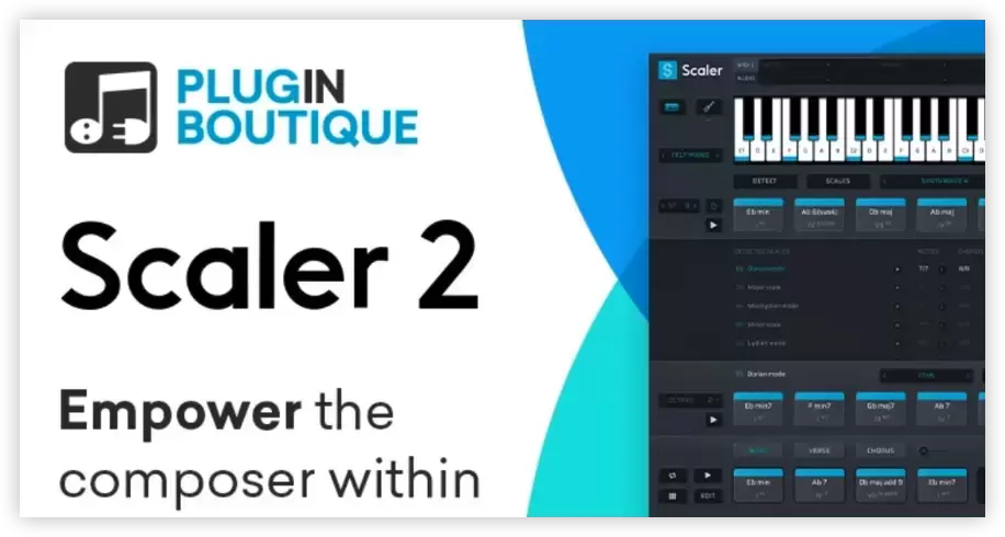 [Win/Mac]Plugin Boutique Scaler 2(和弦辅助制作插件) v2.8插图