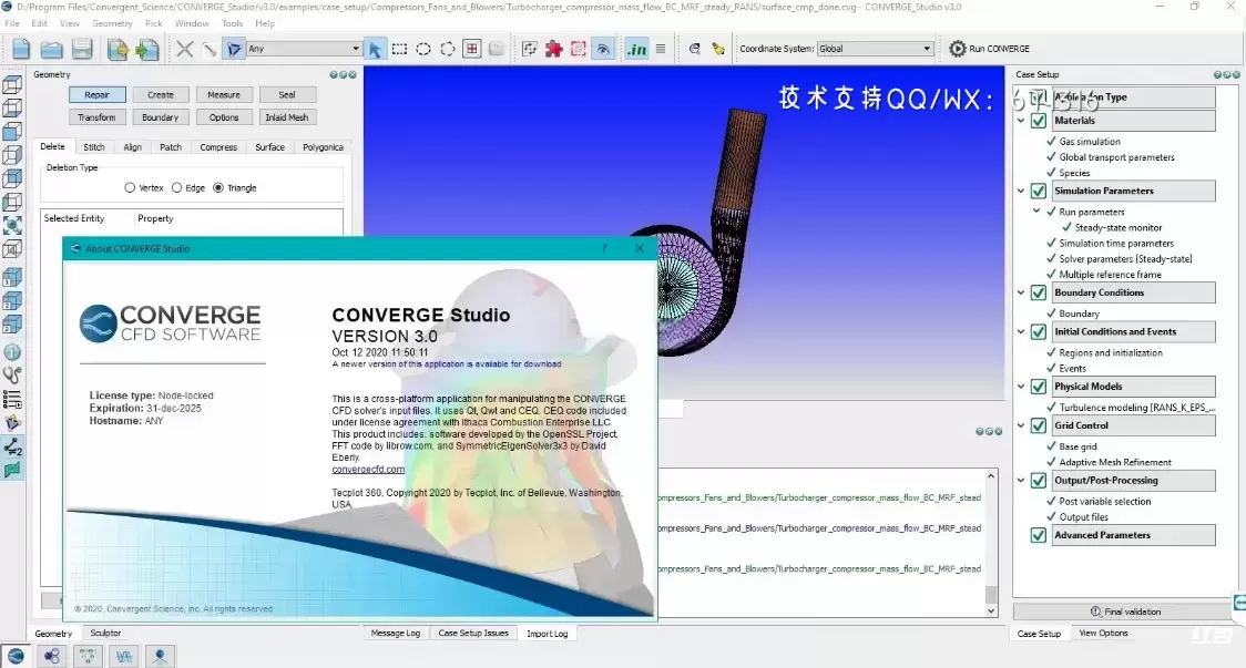 [WIN]CONVERGE Studio (流体动力学软件) 3.2 with Solvers 特别版插图1