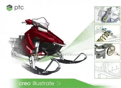 [WIN]PTC Creo Illustrate(3D CAD 解决方案) 10.0 x64 Multilingual插图