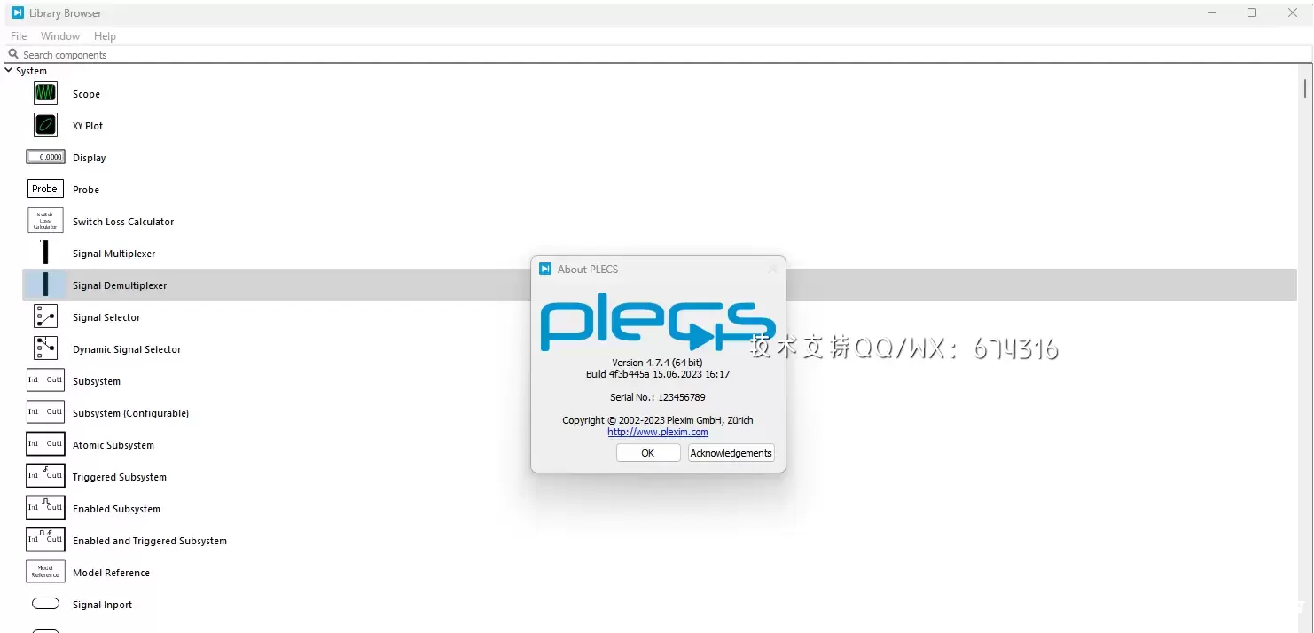 [WIN]Plexim Plecs Standalone (电力电子系统级仿真软件) 4.7.4 x64 破解版插图1