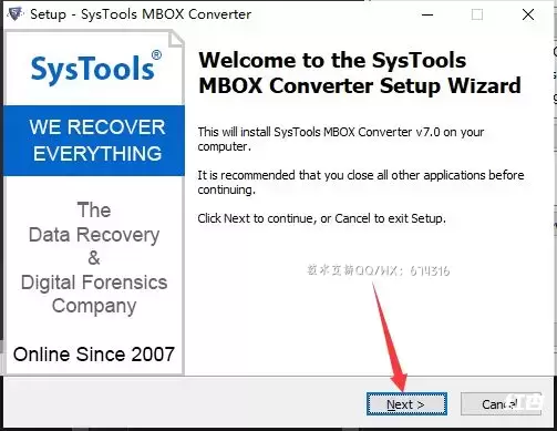 [WIN]SysTools MBOX Converter (MBOX邮件格式转换器) 7.1 激活版插图2