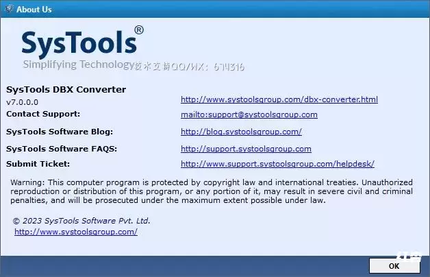 [WIN]SysTools PST Converter (PST邮件格式转换器) 8.0 中文破解版插图13