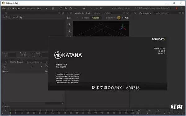 [WIN]The Foundry Katana (CG 渲染软件) 6.0v3 x64插图1