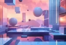 使用Blender 3.5设计一个温馨的阁楼工作空间视频教程-红杏下载