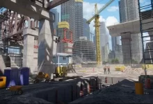 Kitbash3D – Construction Zone动态城市场景高质量的资产和4K纹理-红杏下载