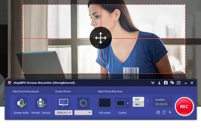 AnyMP4 Screen Recorder万能录屏软件插图