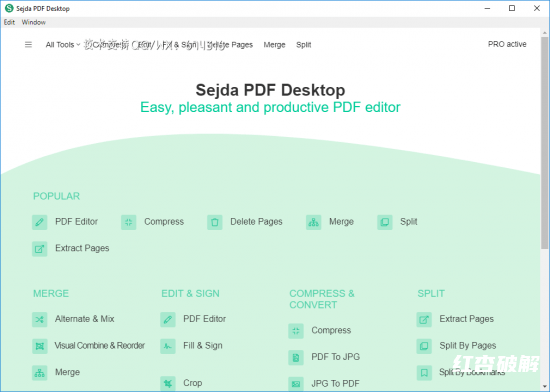 Sejda PDF Desktop Pro 桌面专业版插图