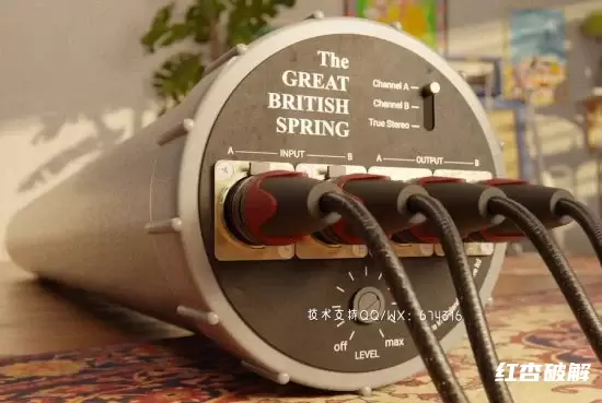 Audiopunks The Great British Spring立体声弹簧混响效果器插图