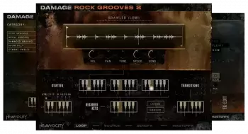 Heavyocity Damage Rock Grooves 2 KONTAKT screenshot