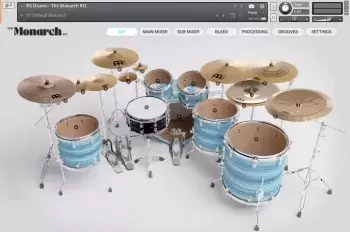 RS Drums The Monarch Kit TCI for Slate Trigger screenshot