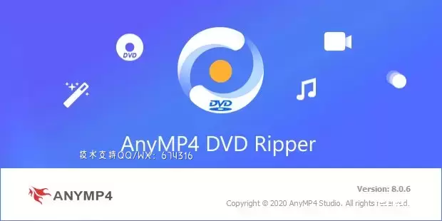 AnyMP4 DVD Ripper转换工具插图