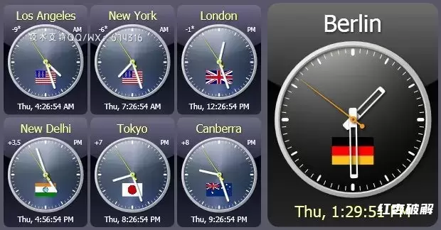 Sharp World Clock世界时钟插图