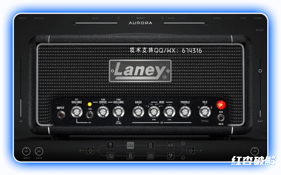 Aurora DSP Laney Digbeth贝斯放大器插图