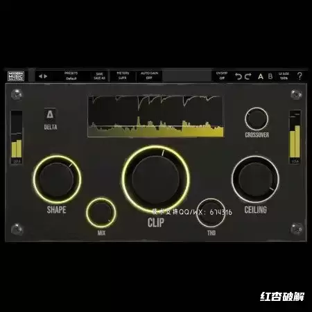 进阶型峰值压制处理器Modern Music Solutions NovaClip插图