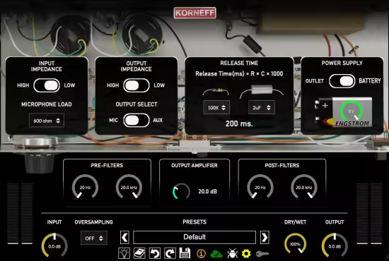 压缩音频处理器 Korneff Audio Shure Level-Loc插图