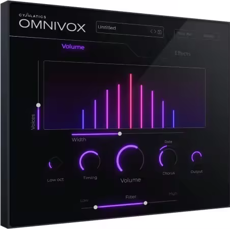 和声引擎Cymatics OMNIVOX Harmony Engine插图