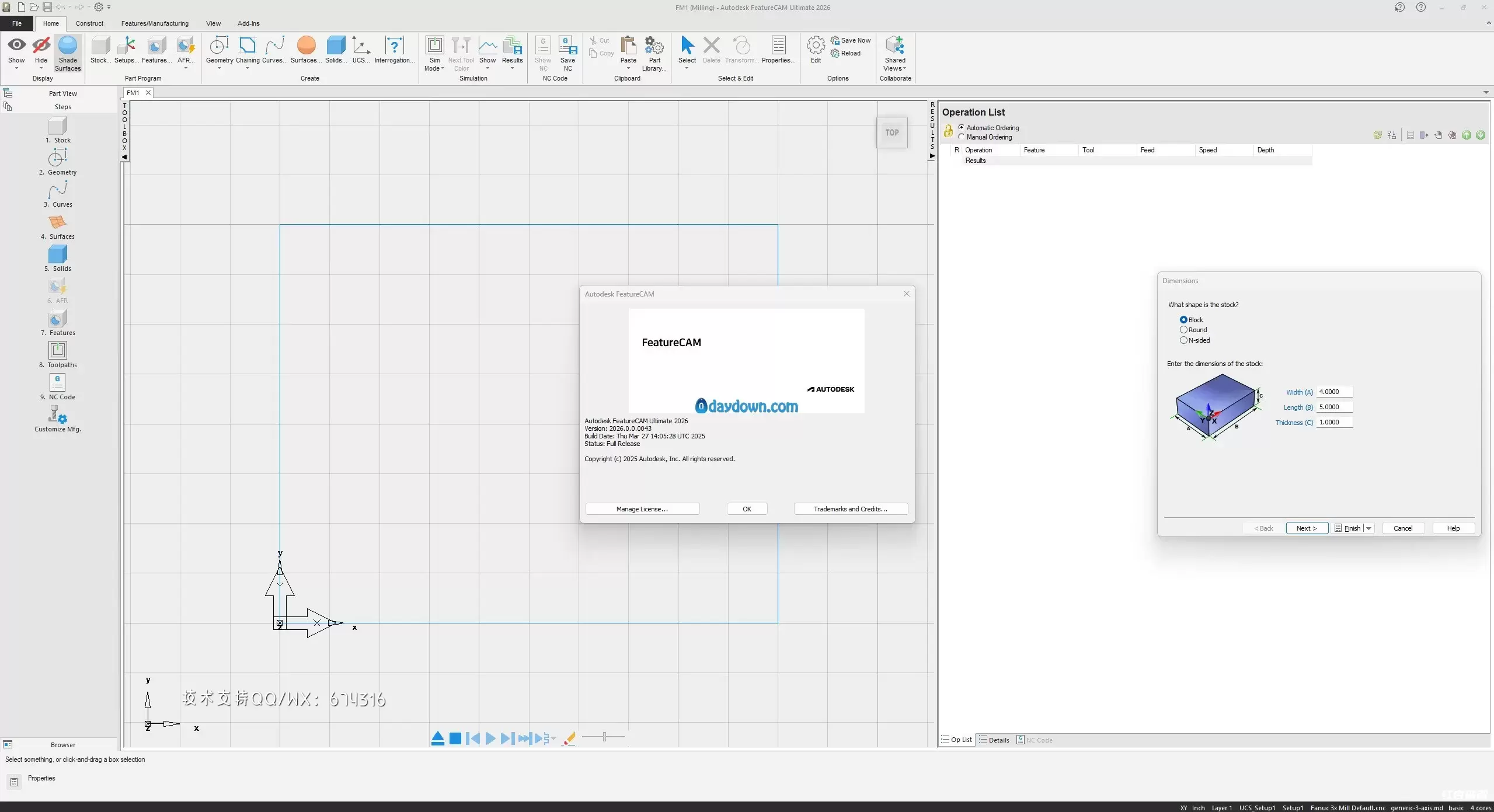 Autodesk FeatureCAM Ultimate 旗舰版2026多语言插图1
