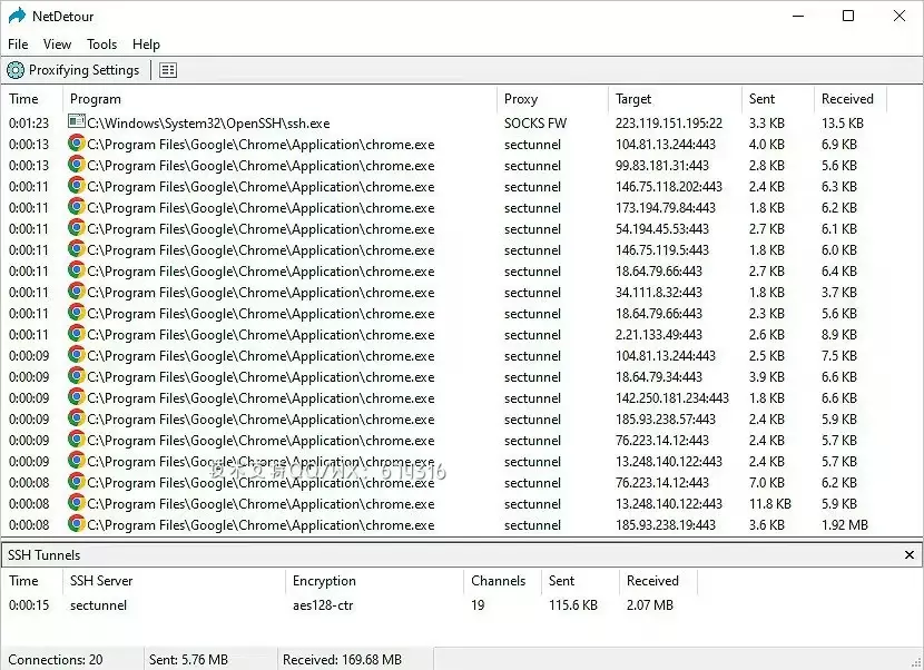 NetDetour 网络管理软件插图