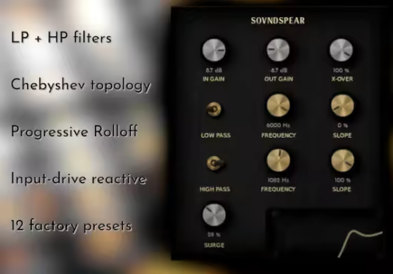 超级声音模拟器Soundspear Superfilter插图