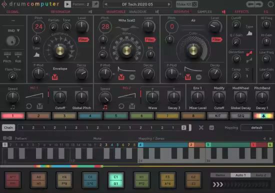 电子鼓机Sugar Bytes Drum Computer插图