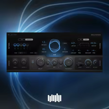 全新的旗舰创意延迟插件 Plugin Alliance Brainworx bx_pulsar插图