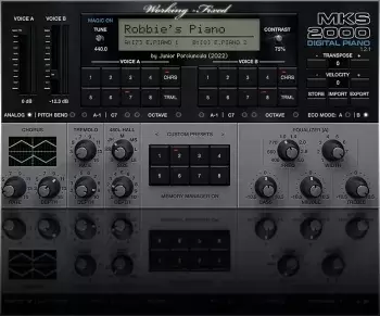 Porciuncula MKS-2000数码钢琴音源插图